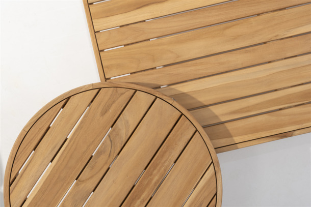 4SO Finn bijzettafels in teak en/of keramiek - 4